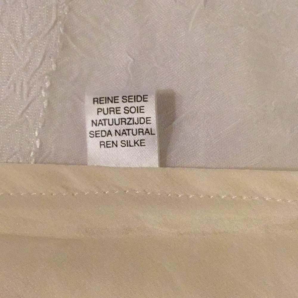 NWOT Pure Silk Lace Cami - Picture 7 of 12